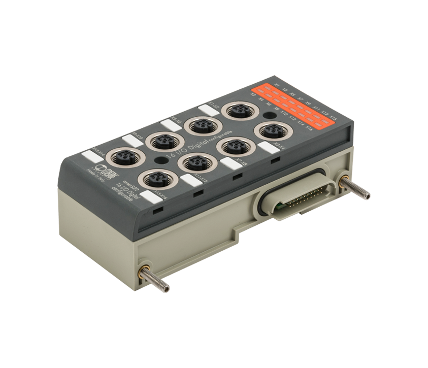 New EB 80 Module 16 M12 CONFIG. DIGIT. I/O (S22)